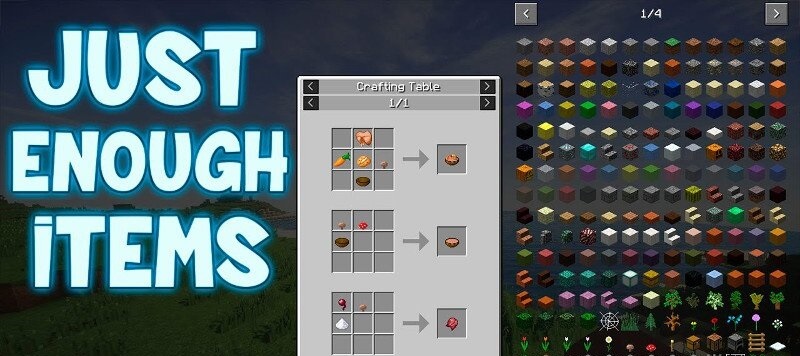 Just Enough Items (JEI) - Minecraft Mods