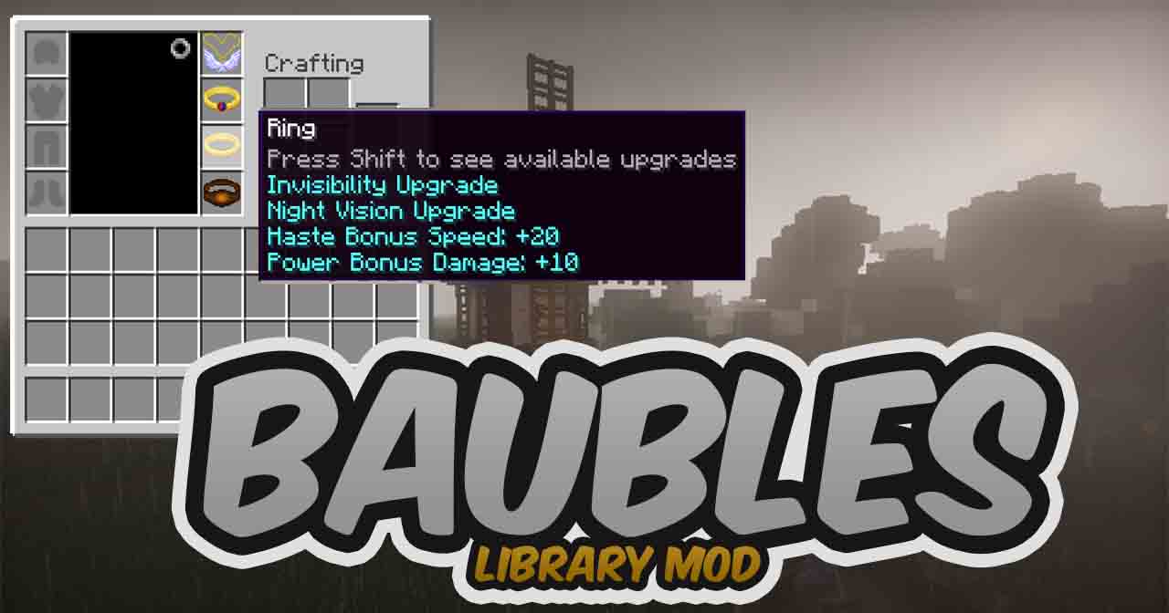 Baubles mod - Minecraft Mods